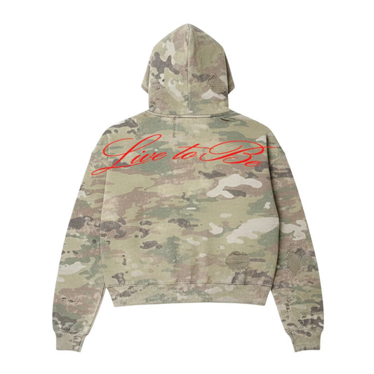 TRILL ARMY CAMO HOODIE