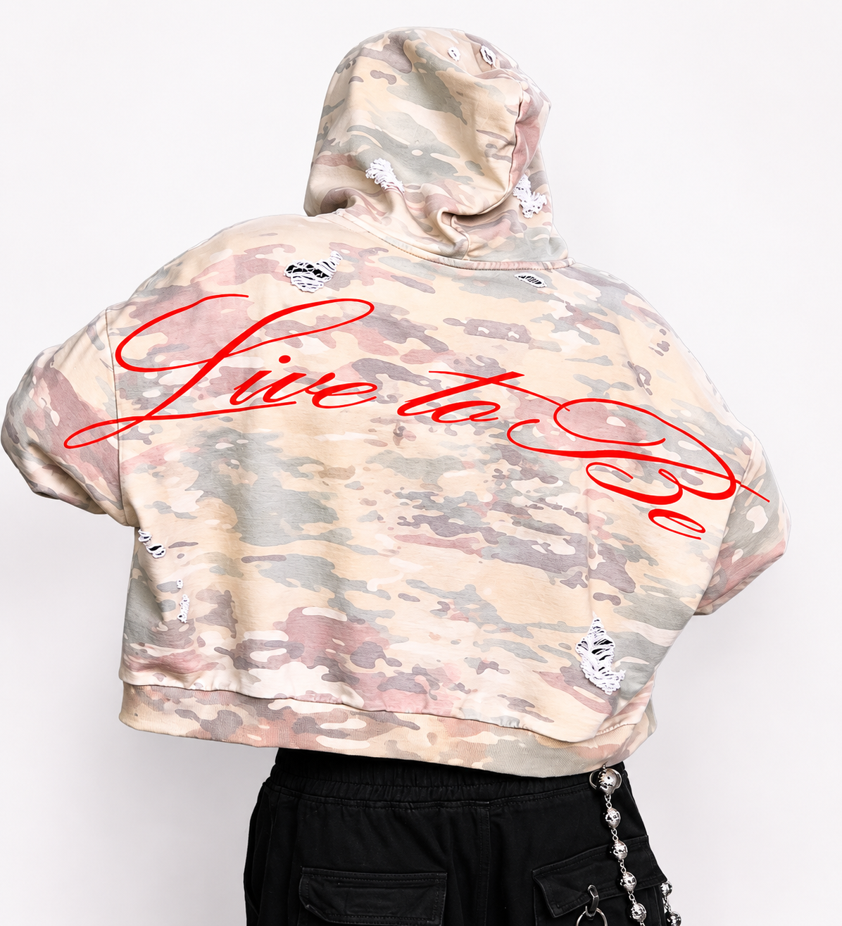 TRILL ARMY CAMO HOODIE