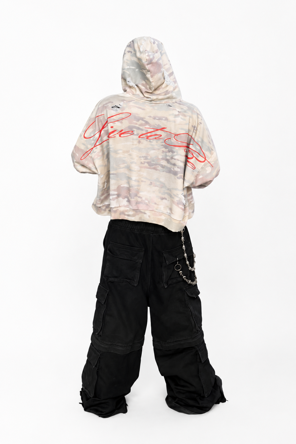 TRILL ARMY CAMO HOODIE