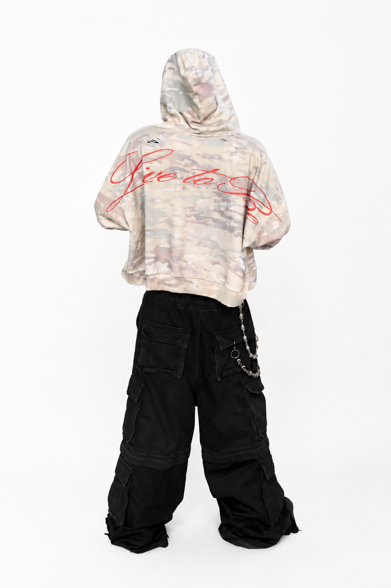 TRILL ARMY CAMO HOODIE
